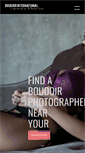 Mobile Screenshot of boudoirinternational.com